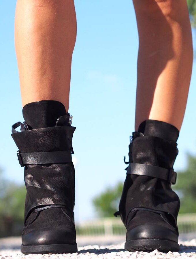 Black genuine leather boots,Women genuine leather boots,Extravagant leather boots,Women leather boots