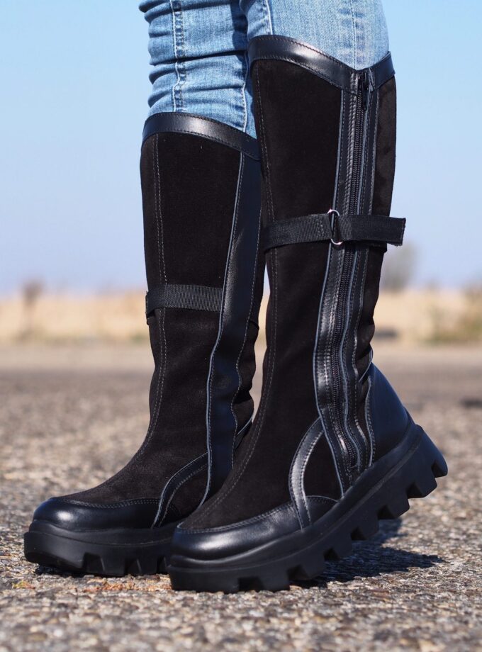 Womens genuine leather boots,Black Genuine leather boots,Extravagant leather boots ,women leather boots,Leather Boots Women,Winter boots