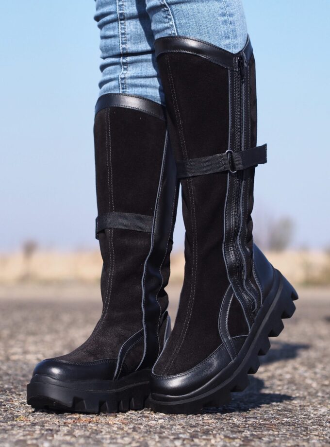 Womens genuine leather boots,Black Genuine leather boots,Extravagant leather boots ,women leather boots,Leather Boots Women,Winter boots