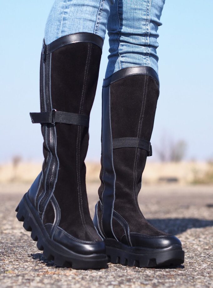 Womens genuine leather boots,Black Genuine leather boots,Extravagant leather boots ,women leather boots,Leather Boots Women,Winter boots