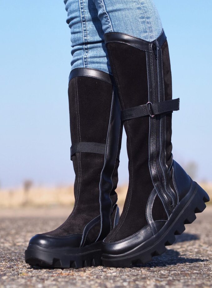 Womens genuine leather boots,Black Genuine leather boots,Extravagant leather boots ,women leather boots,Leather Boots Women,Winter boots