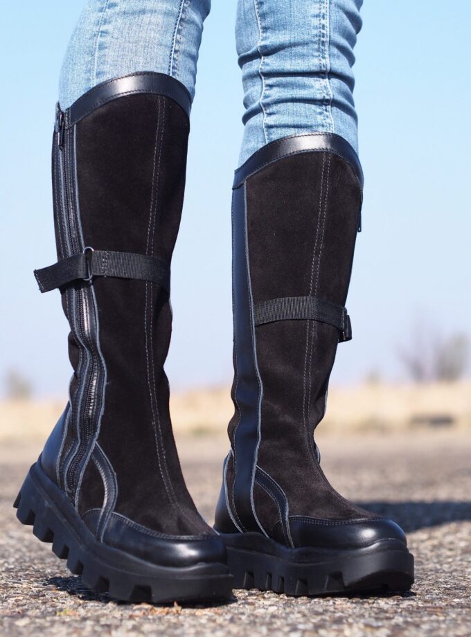 Womens genuine leather boots,Black Genuine leather boots,Extravagant leather boots ,women leather boots,Leather Boots Women,Winter boots