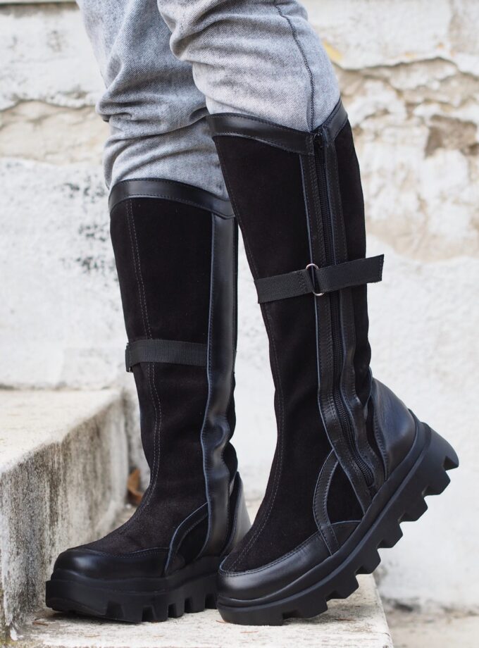 Womens genuine leather boots,Black Genuine leather boots,Extravagant leather boots ,women leather boots,Leather Boots Women,Winter boots