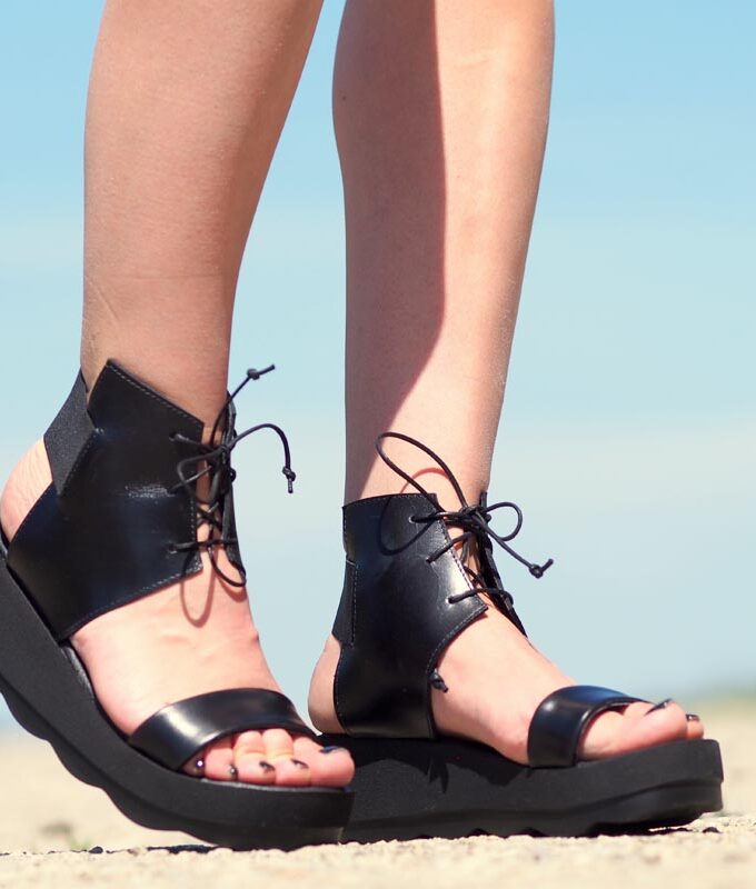 Women Genuine leather summer boots,Leather summer booties,Women open toe wedges,platform summer boots,Leather wedges,Leather wedges sandals