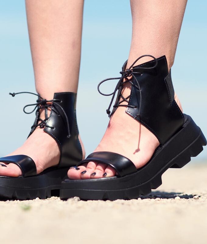 Women Genuine leather summer boots,Leather summer booties,Women open toe wedges,platform summer boots,Leather wedges,Leather wedges sandals