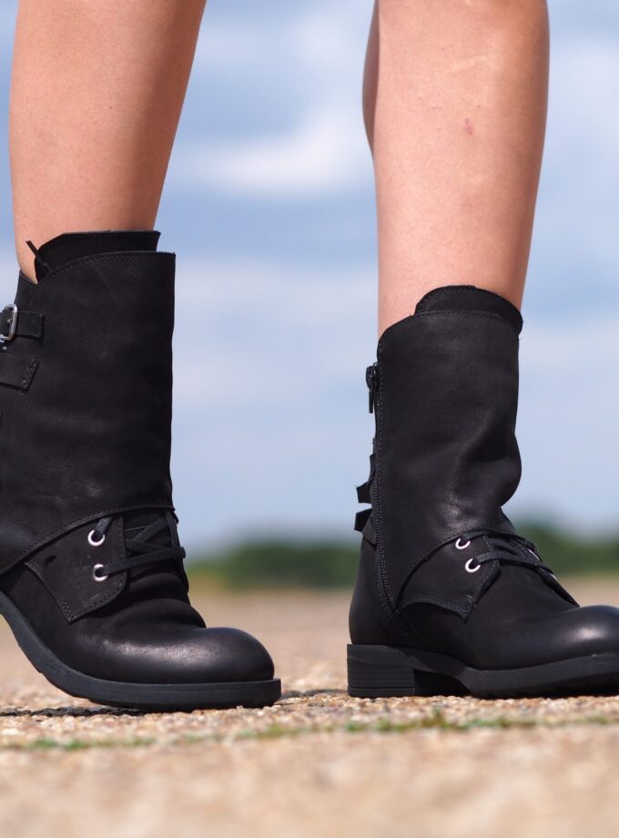 Women's Genuine Leather Boots,Black Leather Boots for women,Extravagant Leather Winter Boots,Women's Leather Ankle Boots,Women leather boots
